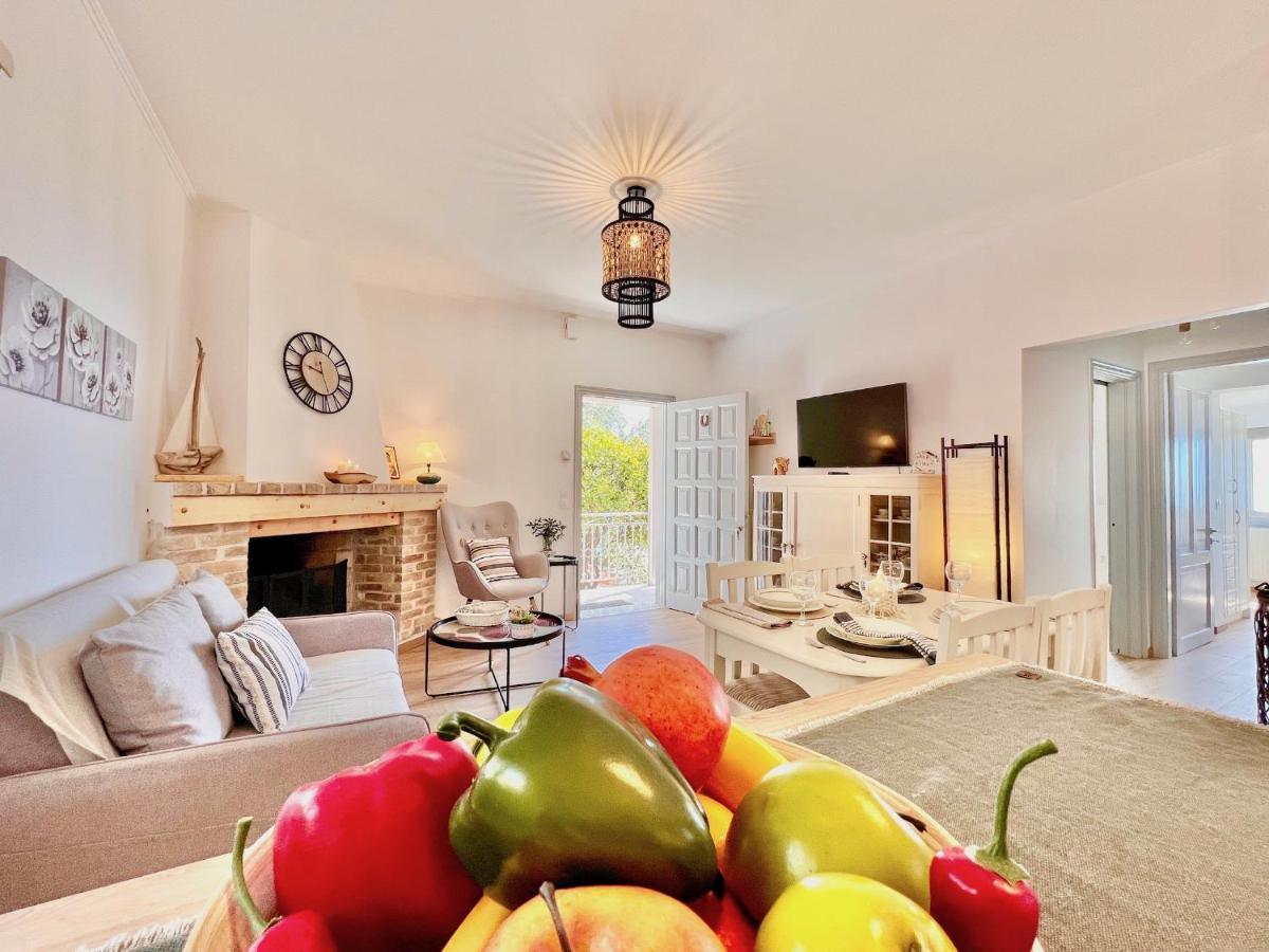 Villa Evmaria With Private Swimming Pool Spartylas Exterior foto
