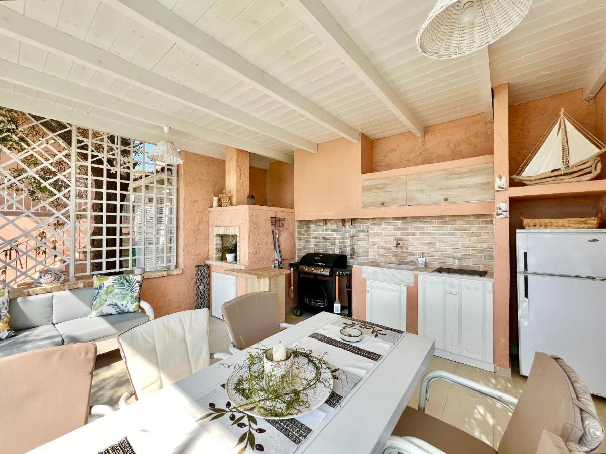 Villa Evmaria With Private Swimming Pool Spartylas Exterior foto